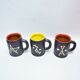 Trois tasses céramique années 50 André Baud