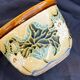Old glazed ceramic cache pot