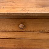 Antique solid wood sideboard