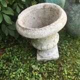 Cement Medici vase, 40cm high