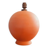 Vintage terracotta lamp from the 40s