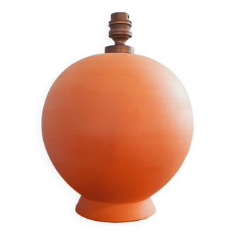 Vintage terracotta lamp from the 40s