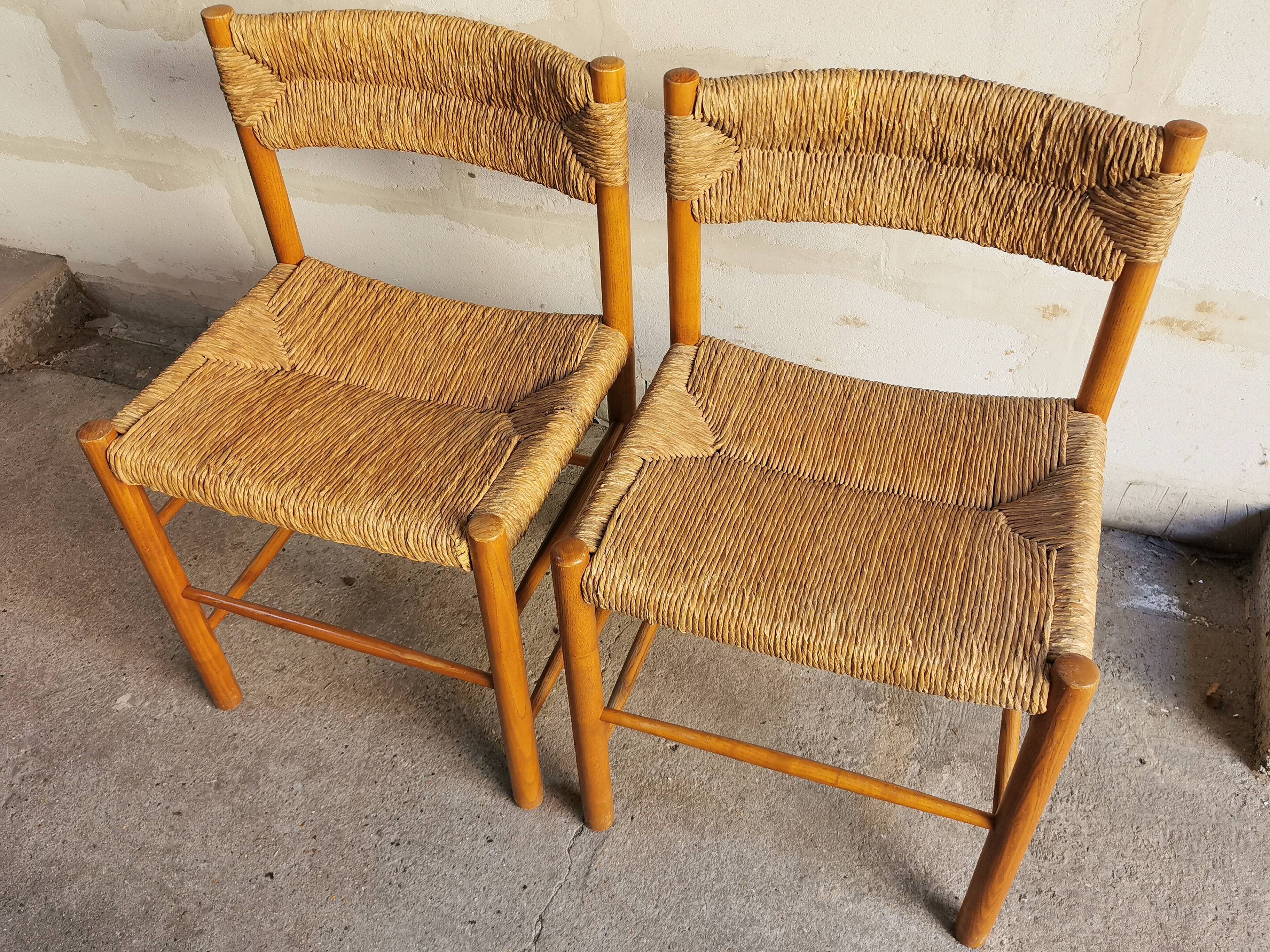 4 vintage chairs Dordogne model by Robert Sentou