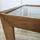 1960s coffee table by Afra and Tobia Scarpa for Cassina with smoked glass