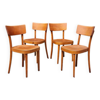 4 "classic" bistro chairs from Horgen-Glarus (Switzerland) 1950s