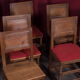 8 chairs danish dowel wood chairs, 1800s