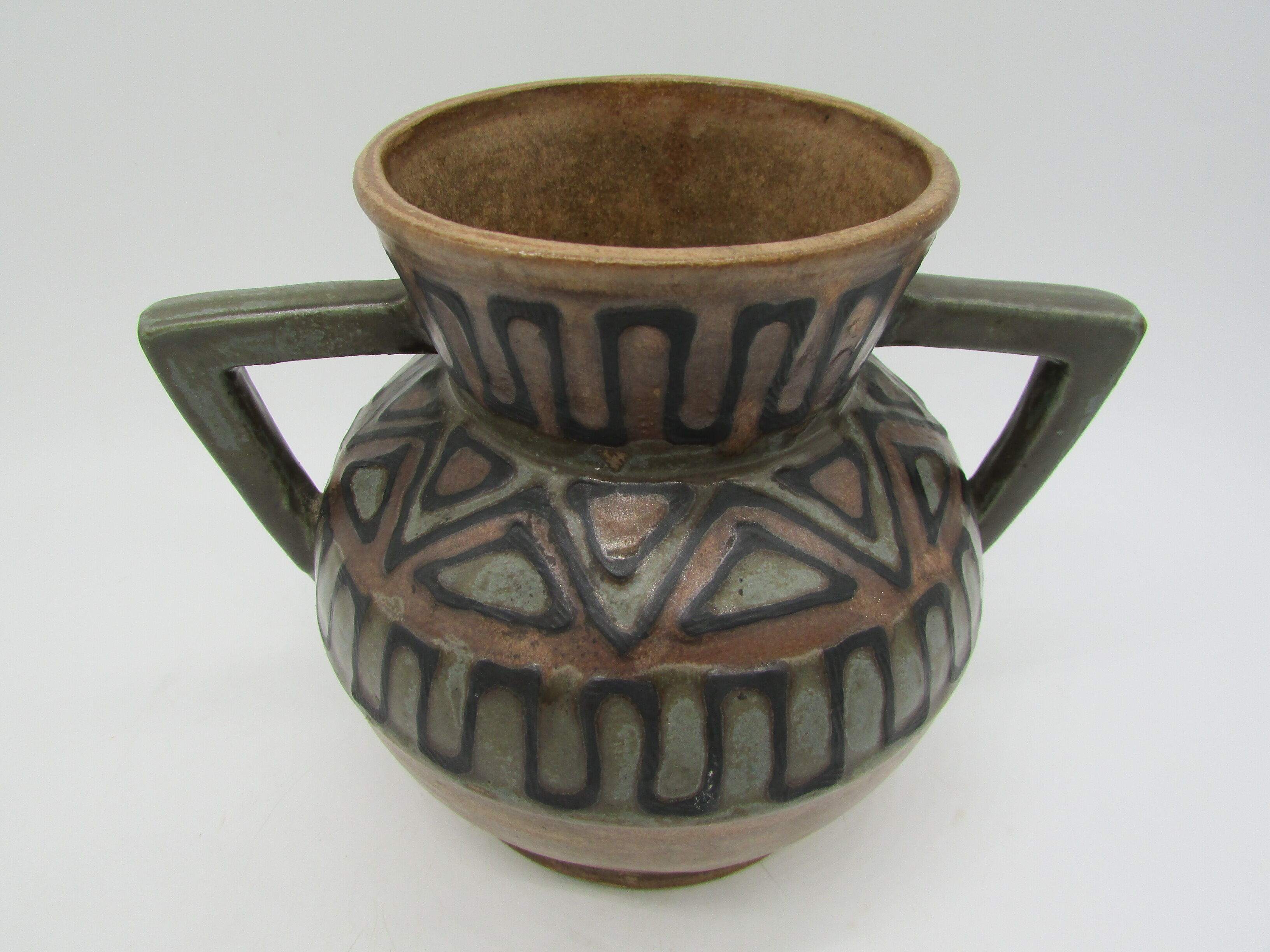 Odetta HB Quimper art-deco sandstone vase