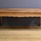 Farmhouse table in blond cherry, Louis XV style – 2nd part of the 19th century