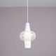 Suspension en verre des années 1950 par Louis Kalff pour Philips, Pays-Bas