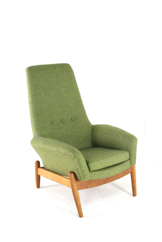 Arnold Madsen & Henry Schubell for Bovenkamp armchair Helge fully restored