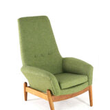 Arnold Madsen & Henry Schubell for Bovenkamp armchair Helge fully restored