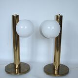 Modern lamps pair, Denmark 60s