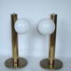 Modern lamps pair, Denmark 60s