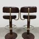 Vintage Swedish design bar stools Jupiter Borje Johanson 1960