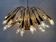 Vintage brass Italian sputnik chandelier
