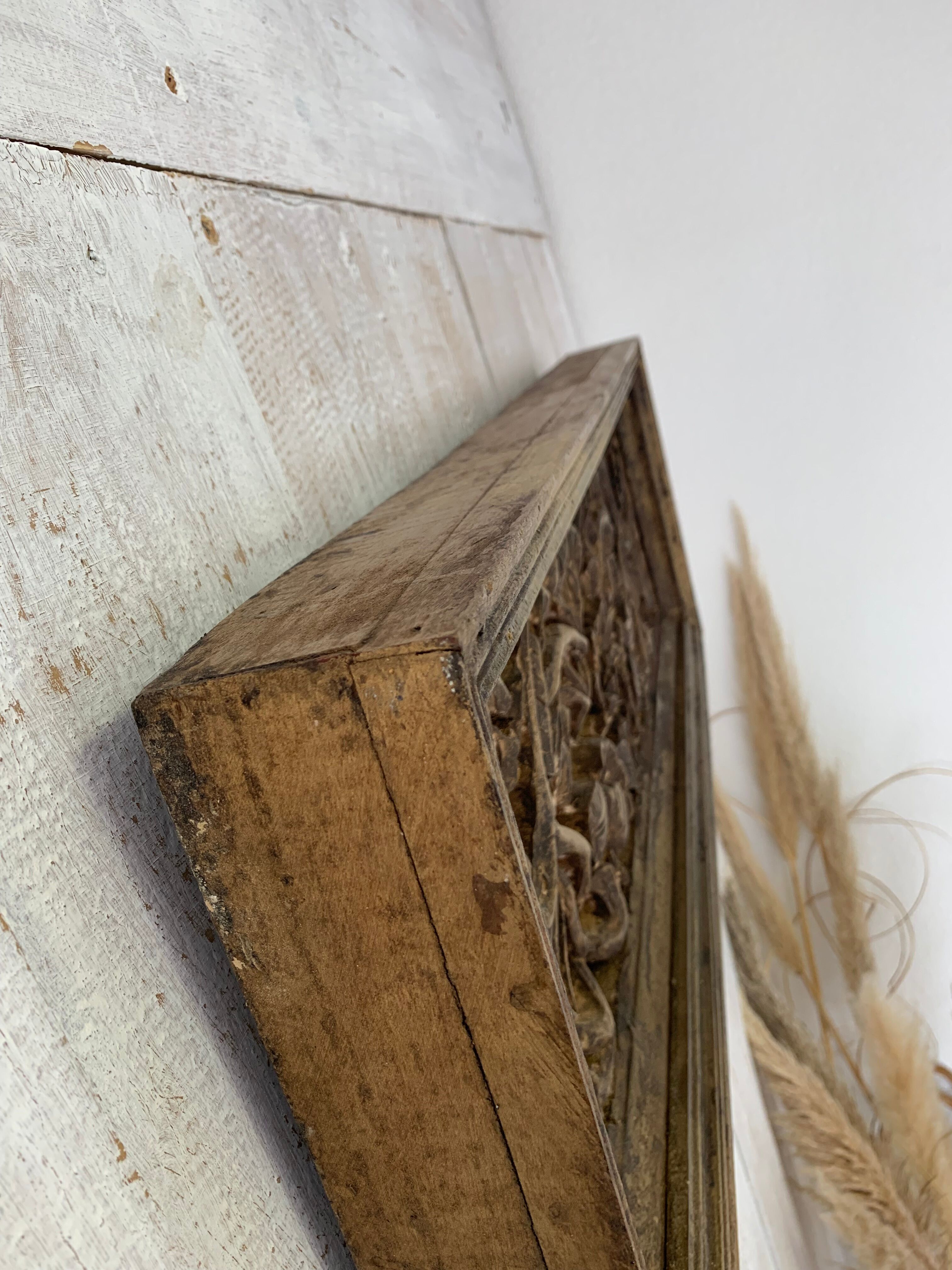 Old gilded wall decoration