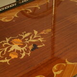 Desserte bar vintage in mahogany marquetry