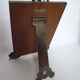 Mirror to ask bronze and brass beginning XXth 32 x 45 cm