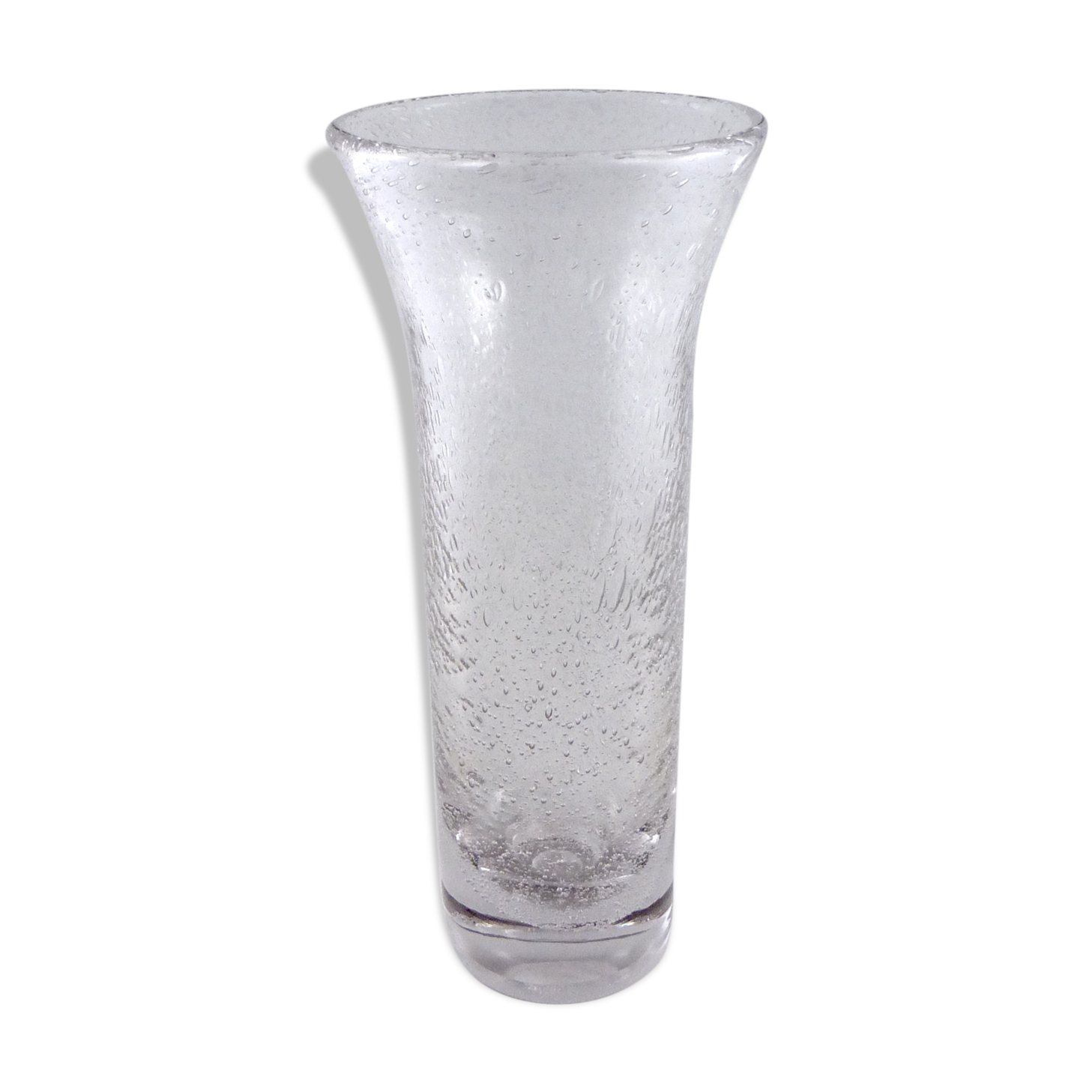 Bubble glass vase - around 1960