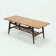 Teak coffee table by Louis van Teeffelen for WeBe 1950's
