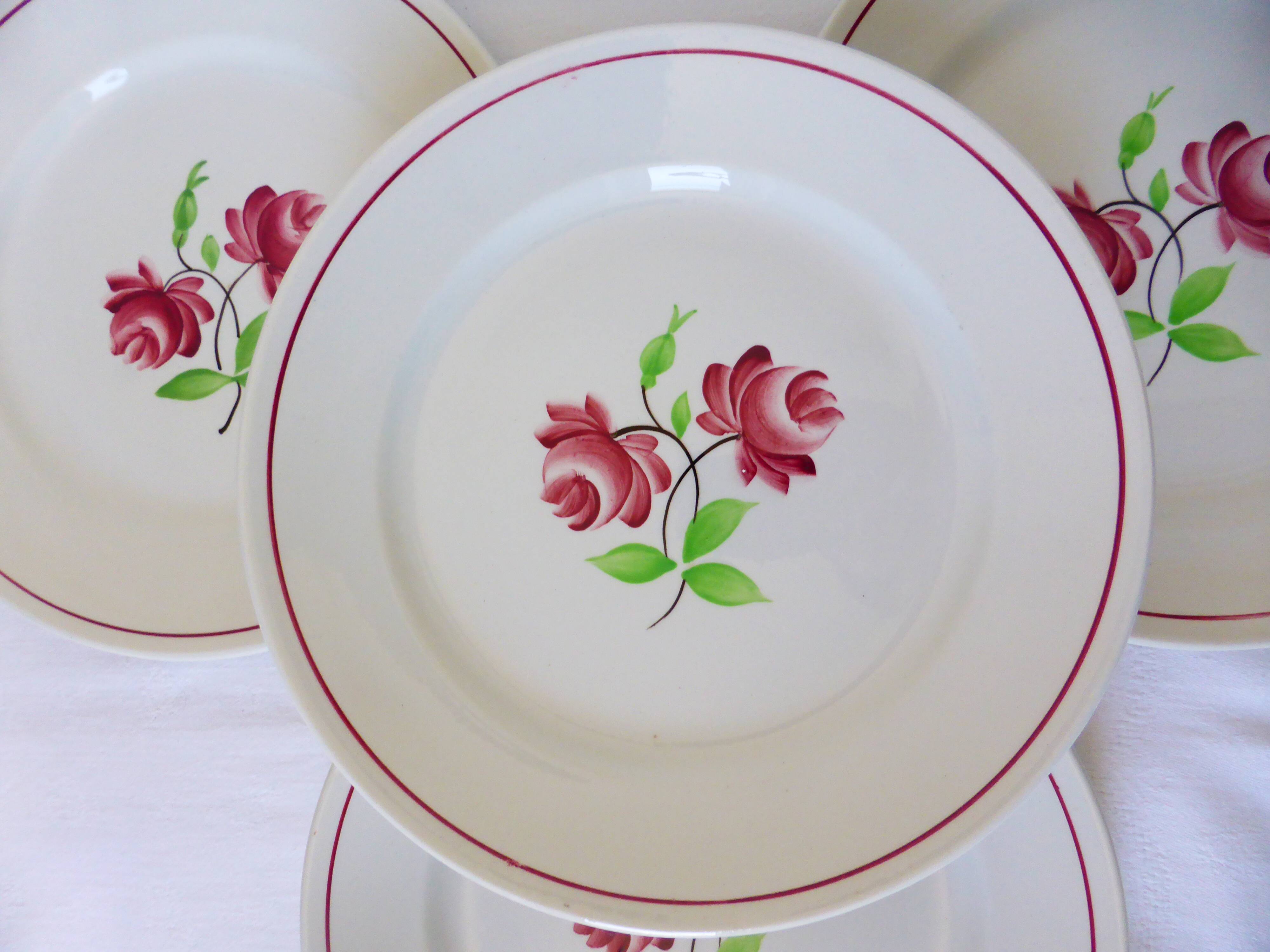 4 K and G Luneville flat plates, Rose Mai model