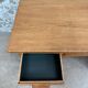 Oak half-minister's desk (renovated)