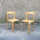 Pair of stackable chairs by Bruno Rey for Dietiker, Switzerland, 1970