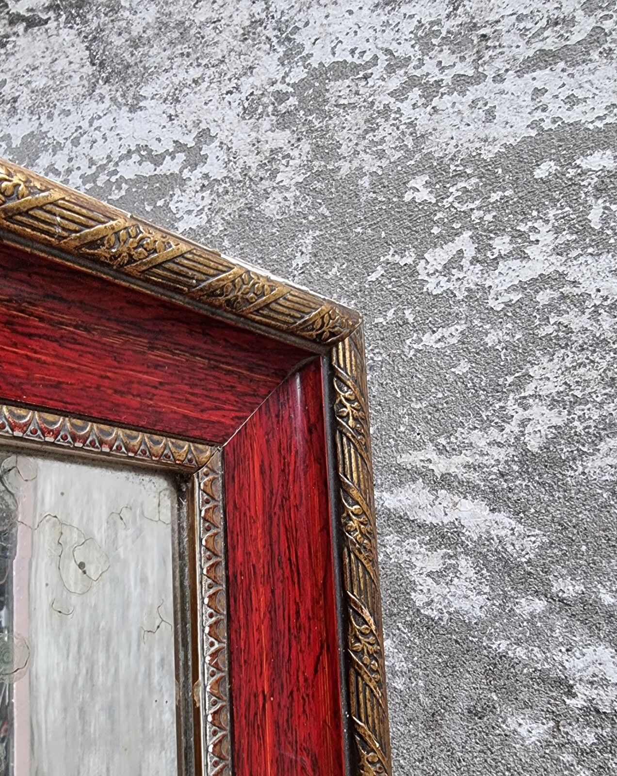 Antique French mirror wall mirror