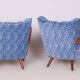 Czech Art Deco Armchairs by J. Halabala for Up Závody, 1930s, Set of 2