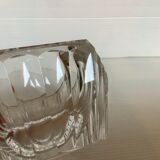 Empty pocket hexagon ashtray faceted val saint Lambert