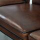 Set of 4 beautiful sheepskin dining chairs with character