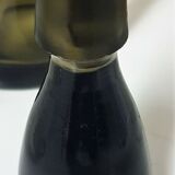 Service à liqueur en verre teinté