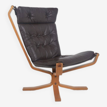 Danish Superstar armchair by Genega Møbler, high model, 1970s