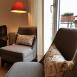 Ottoman beige cushion cover / ochre havane - 30 x 50