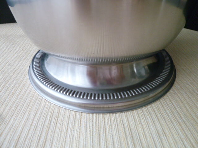 Jean Couzon satin stainless steel champagne bucket