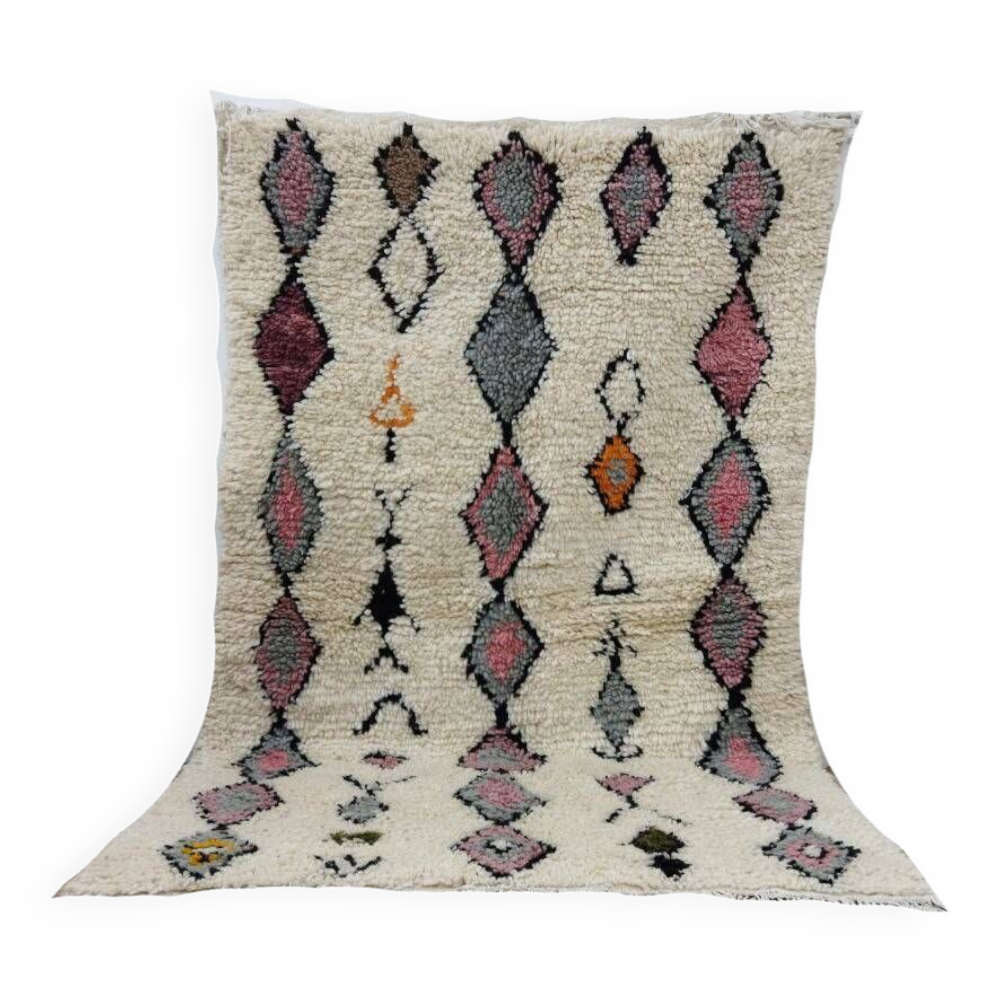 Handmade Moroccan Berber rug 152 X 93 CM