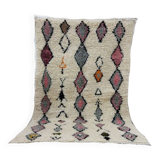 Handmade Moroccan Berber rug 152 X 93 CM