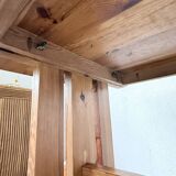 Mountain furniture table made of solid pine