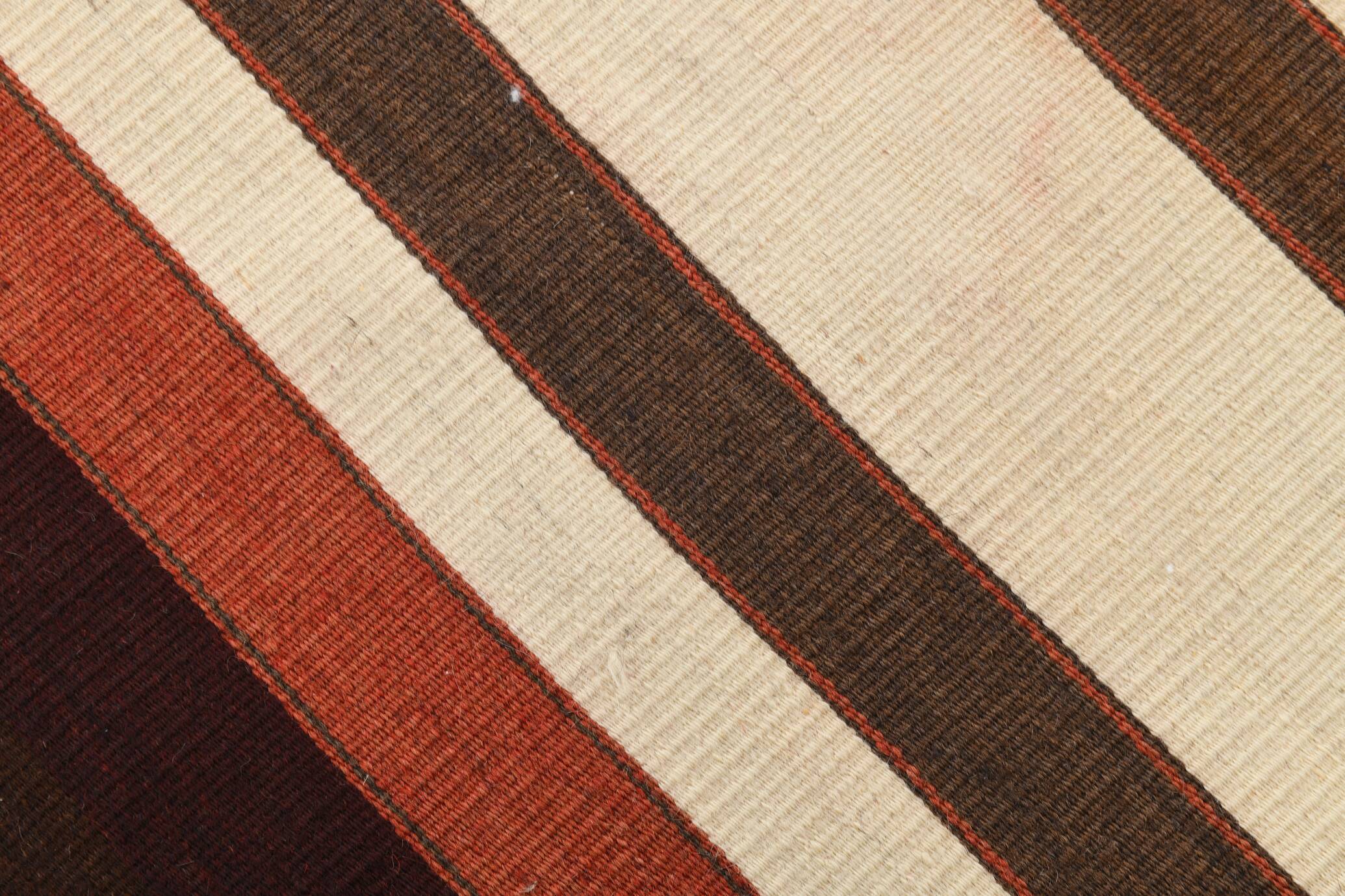 2x15 Rare Size Kilim Runner Rug, Turkish Kilim Runner, 64x457Cm