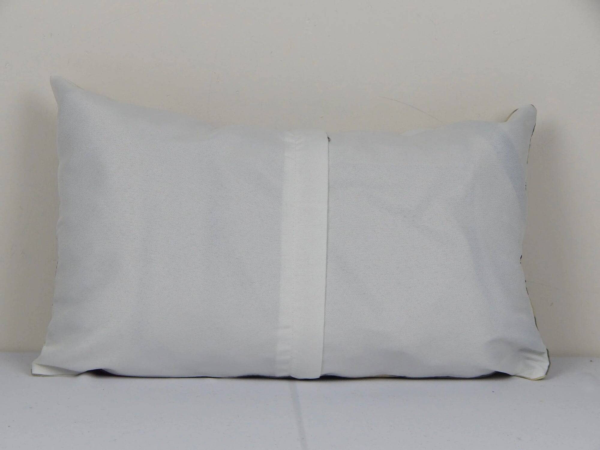 Vintage ikat cushion cover 30x51 cm