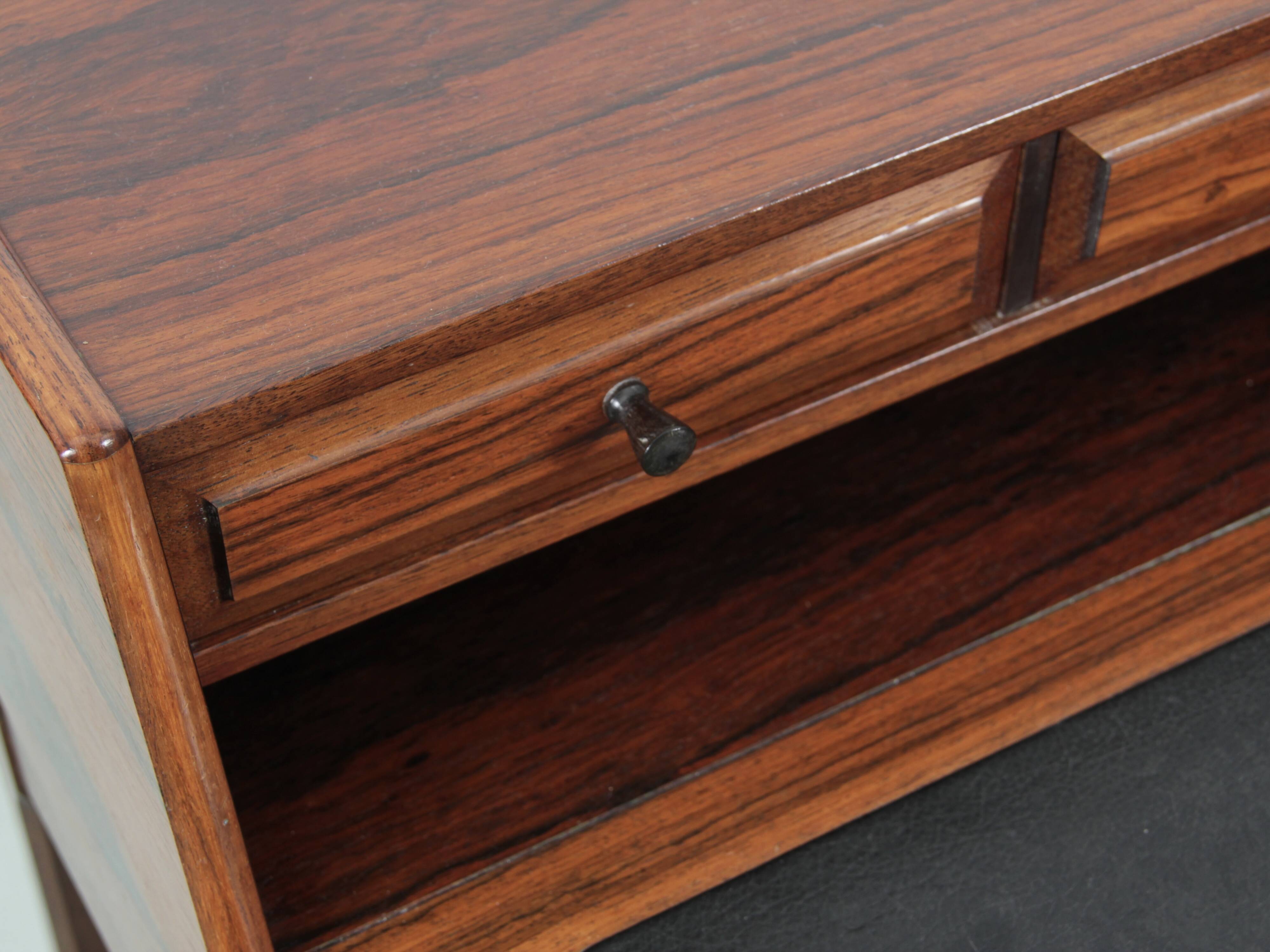 Bureau à gradin scandinave en palissandre de Rio