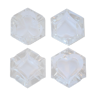 Ensemble de cendriers cristal de pologne as de cartes