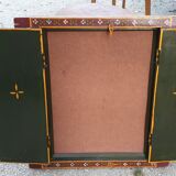 Freehand painted window panel