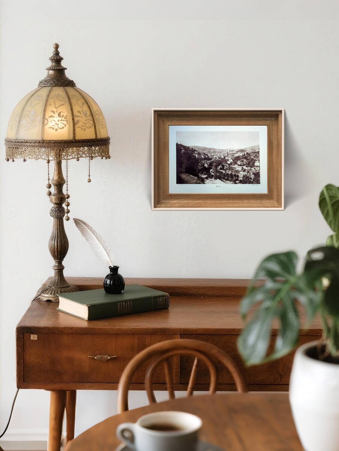 Tulle, Corrèze, photo board printed in 1942.