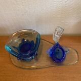 Decoration that can be used as a pocket emptier or centerpiece, inspired by Murano style.