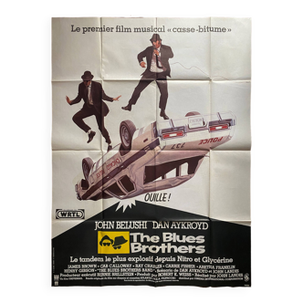 Original cinema poster "The Blues Brothers" John Belushi, Dan Aykroyd 120x160cm 1980
