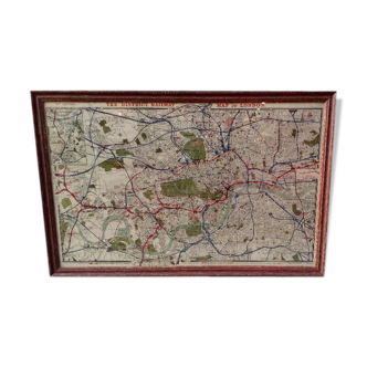 Plan of the London transport original 1900