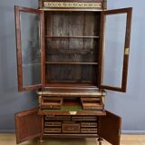 Mahogany Library Scriban, Louis XVI style – Mid-19th century