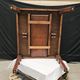 Lot of table and 6 Art Deco chairs from Saddier & fils