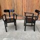 Art deco chairs by Lajos Kozma for Woodworking RT, 1920s